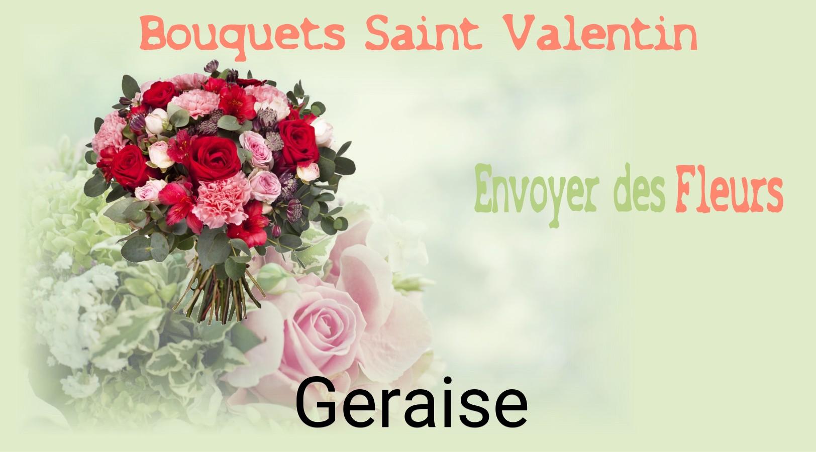 Roses de Saint-Valentin livrées à Geraise
